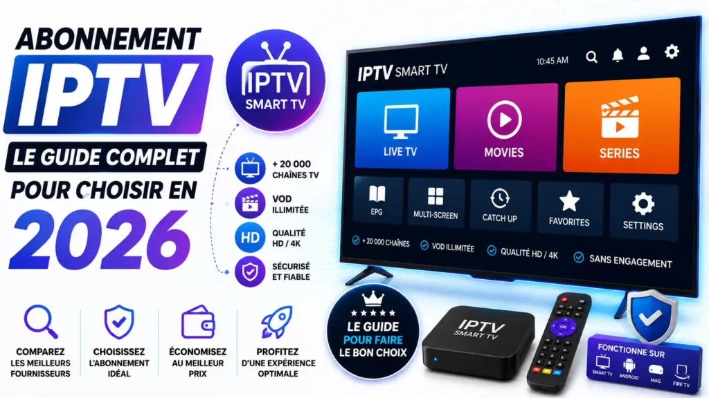 abonnement iptv​