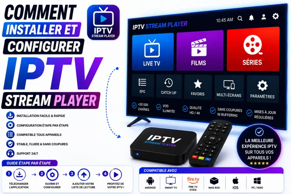 IPTV stream player