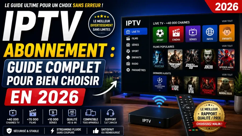 iptv abonnement