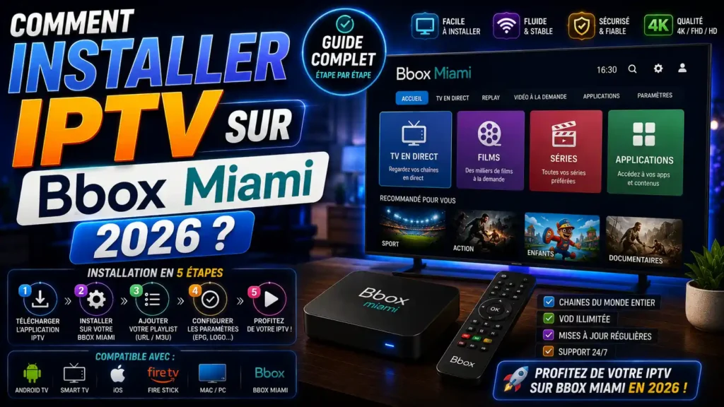 IPTV sur Bbox Miami