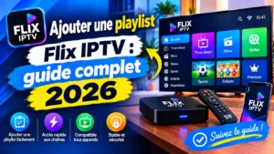 ajouter playlist Flix IPTV